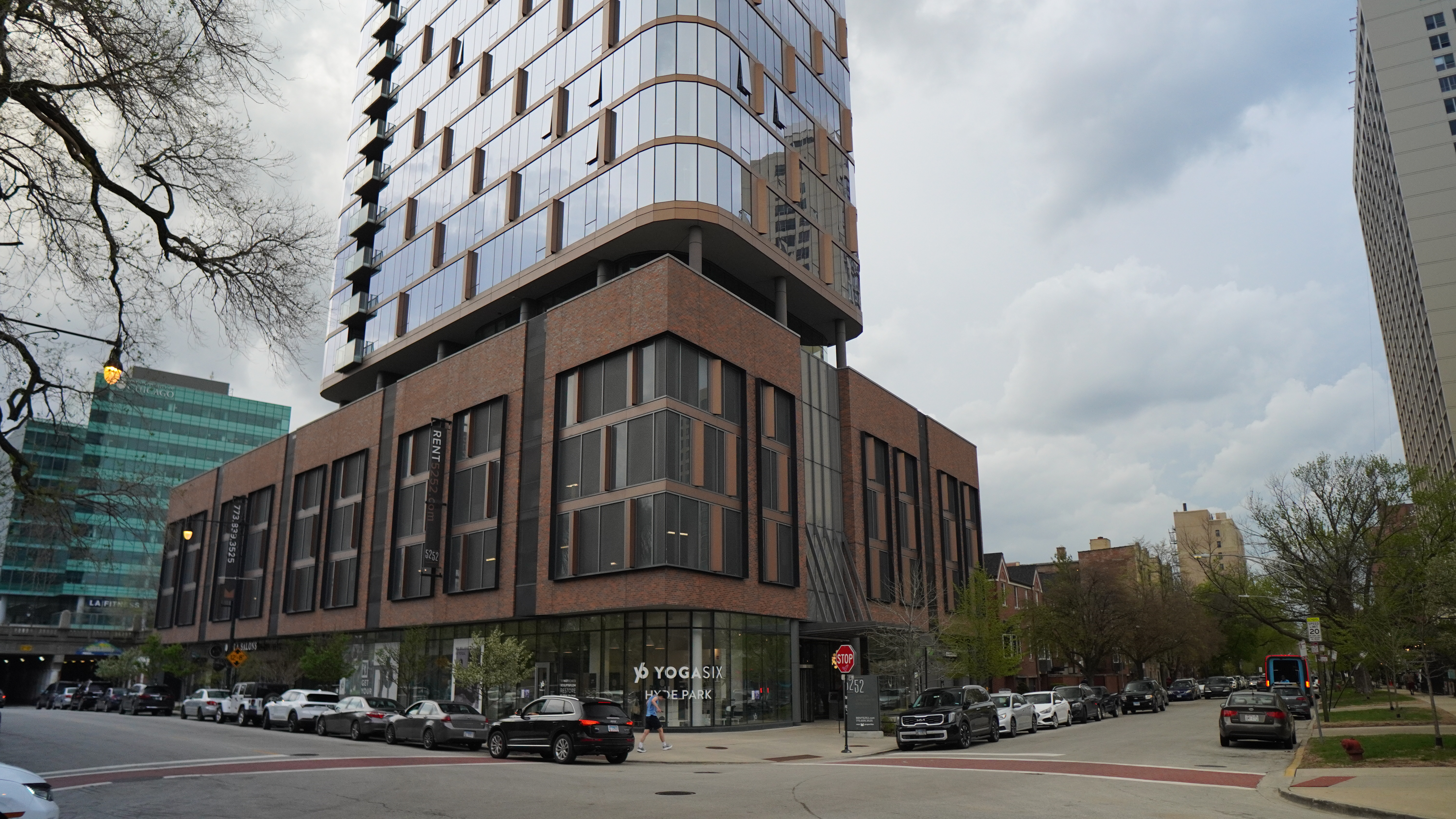 Modern Chicago architectural building